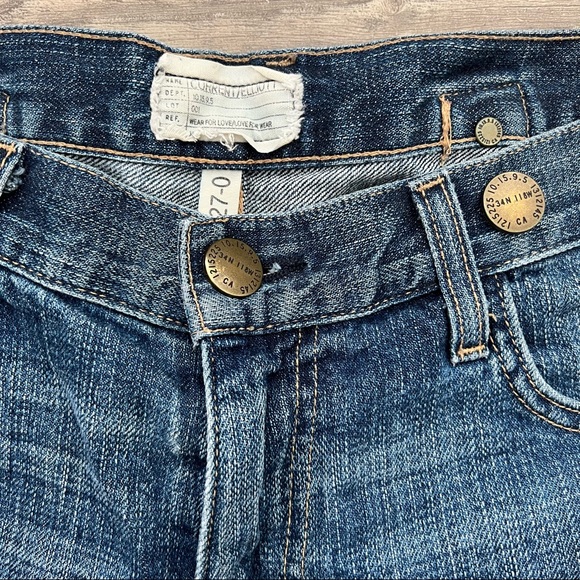 Boyfriend Denim Shorts With Suspenders - Picture 2 of 8